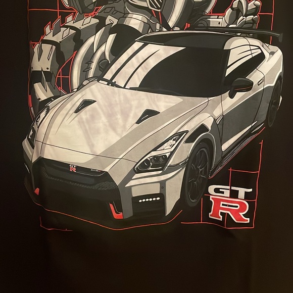 Men's Size Large Short Sleeve Tee Tuner Cult Godzilla / GT -NEW - Picture 5 of 12